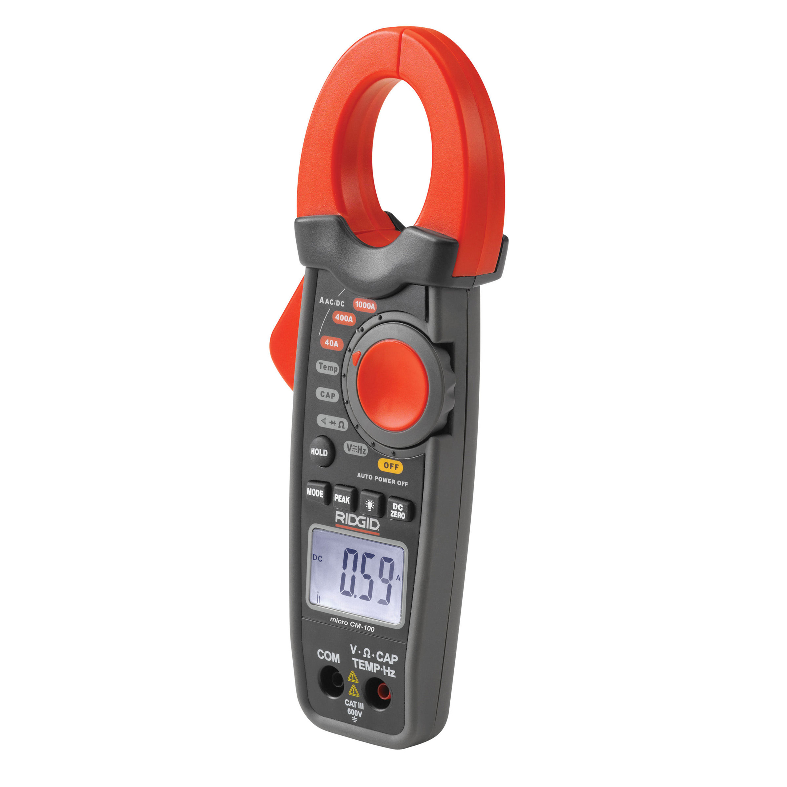 Ridgid CM100 Digital Clamp Meter Toolstop