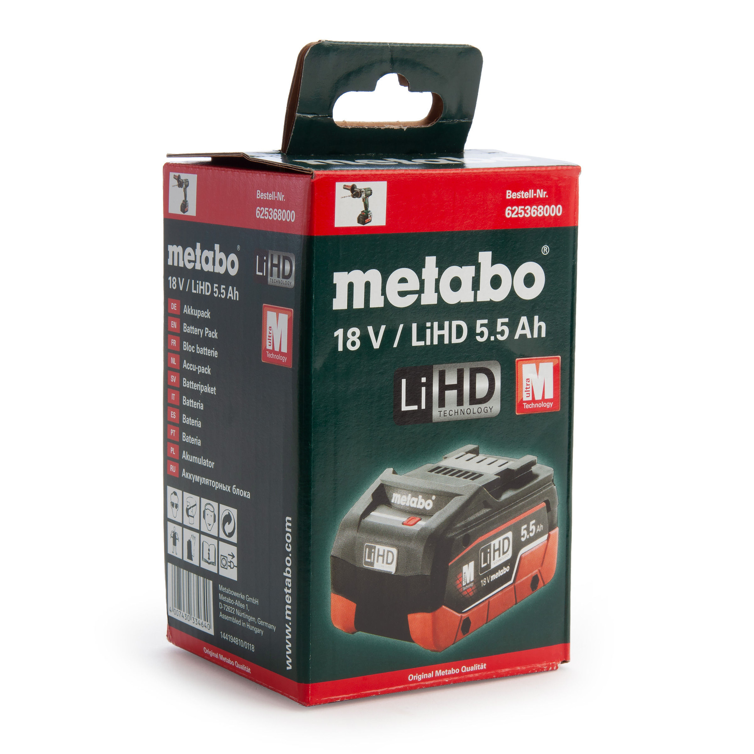 metabo-625368000-18v-lihd-battery-pack-5-5ah-toolstop