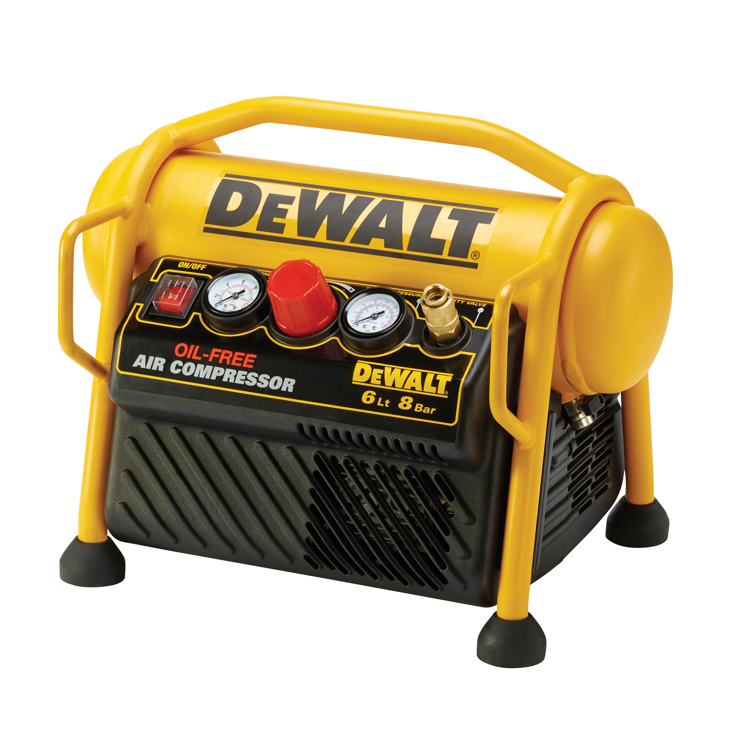 Dewalt DPC6MRC 6L Mini Roll Cage Compressor(240V) Toolstop