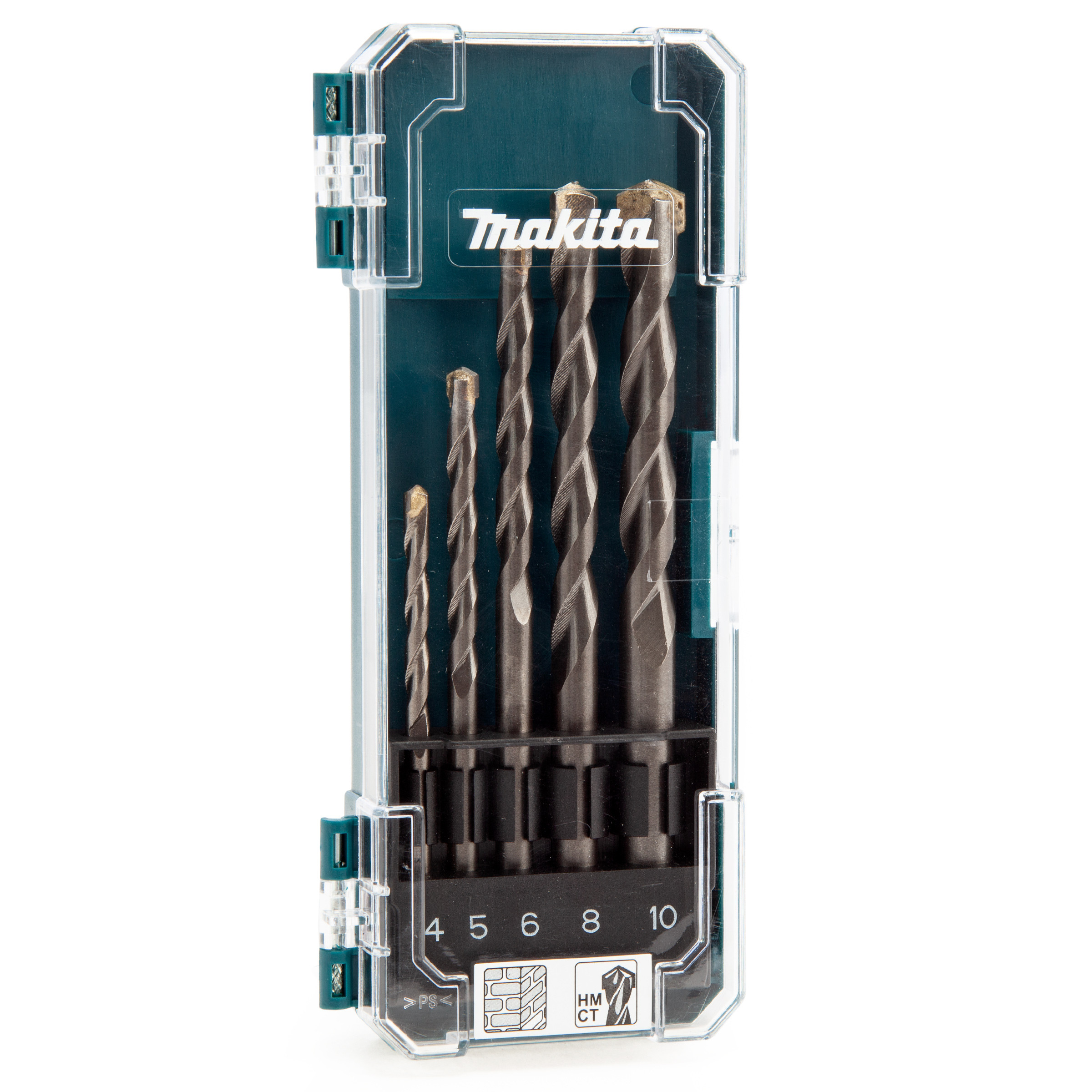 Makita D72877 TCT Drill Bit Set (5 Piece) Toolstop