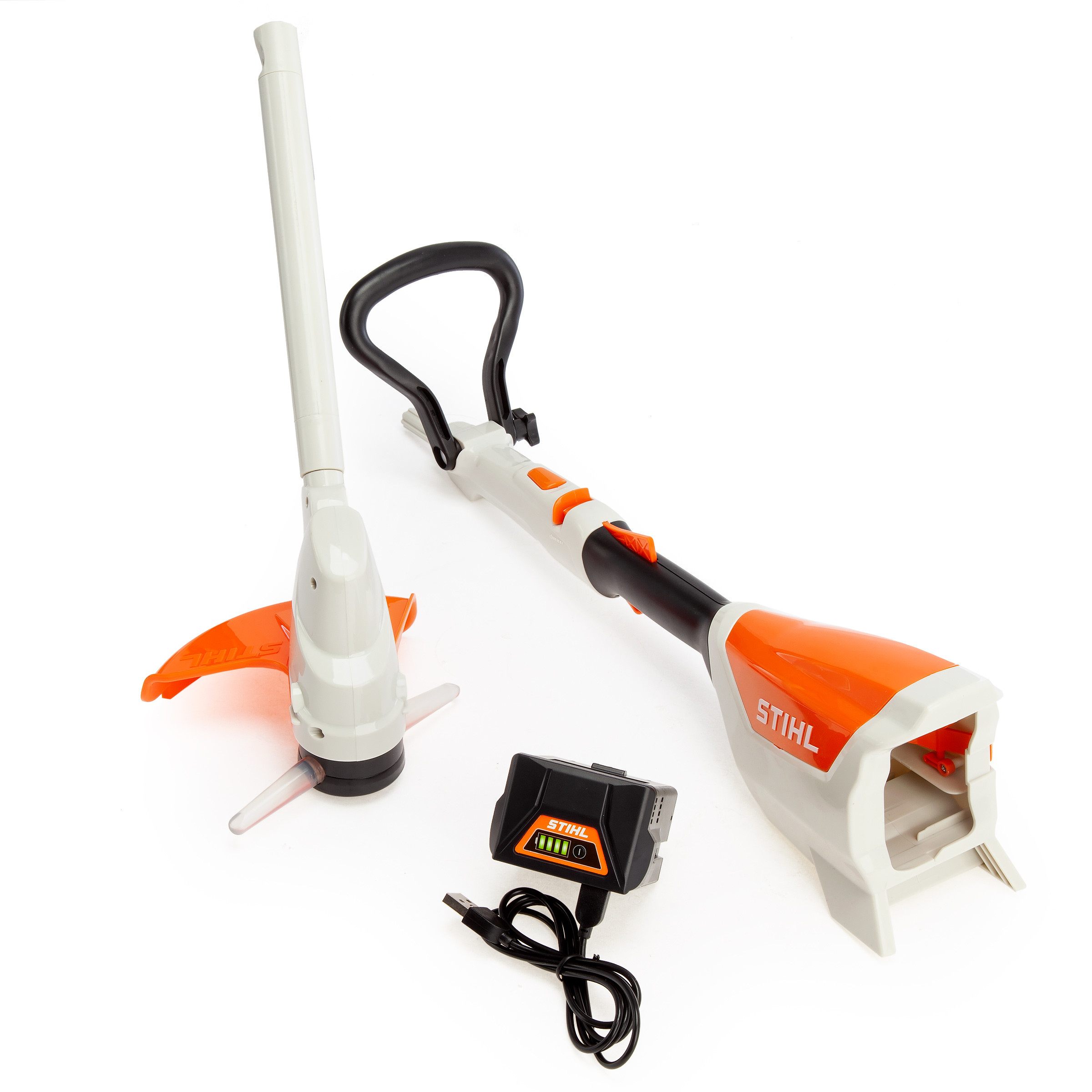 Stihl Childs Toy Trimmer + Rechargeable Battery Toolstop