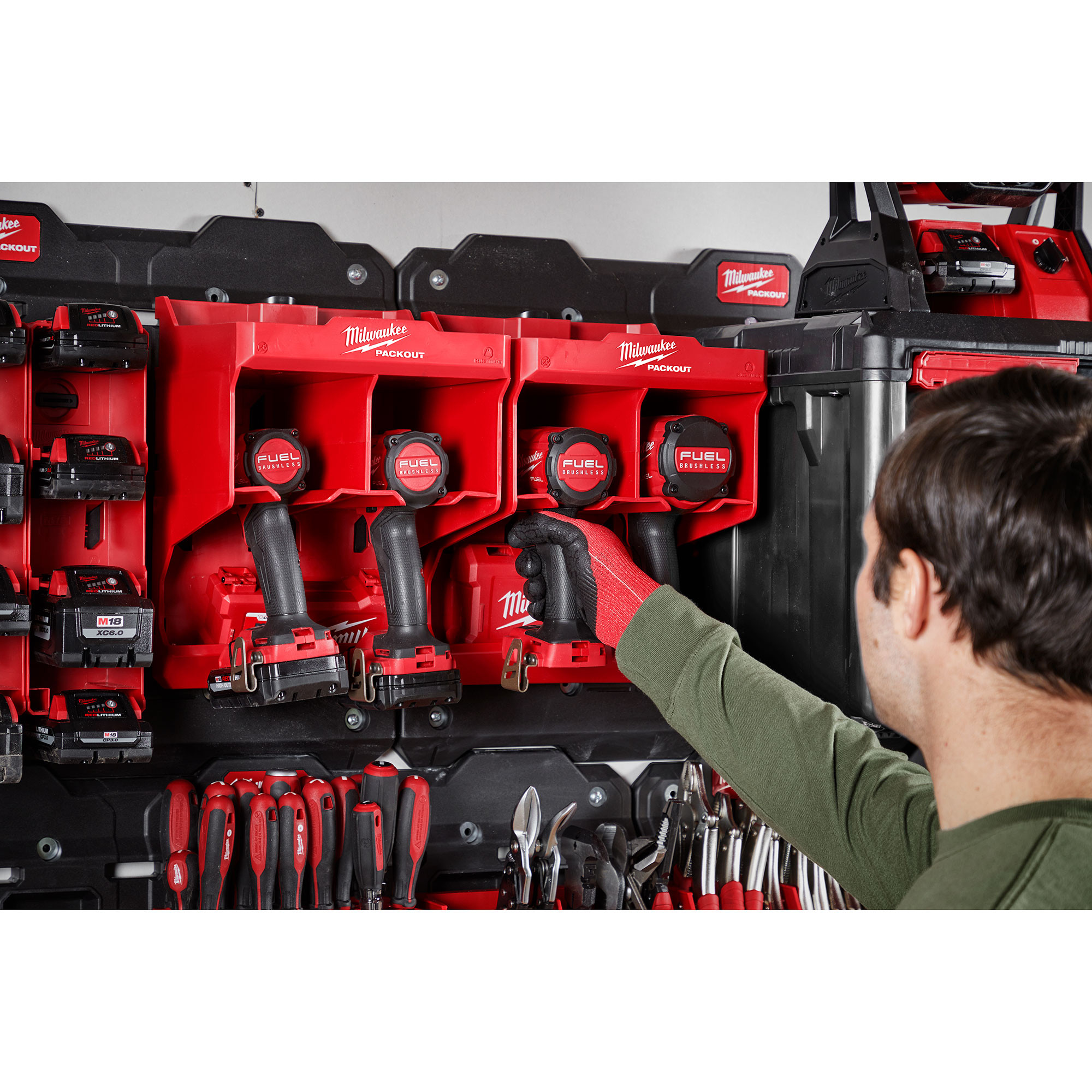 Milwaukee 4932480712 Packout Drill Storage Toolstop