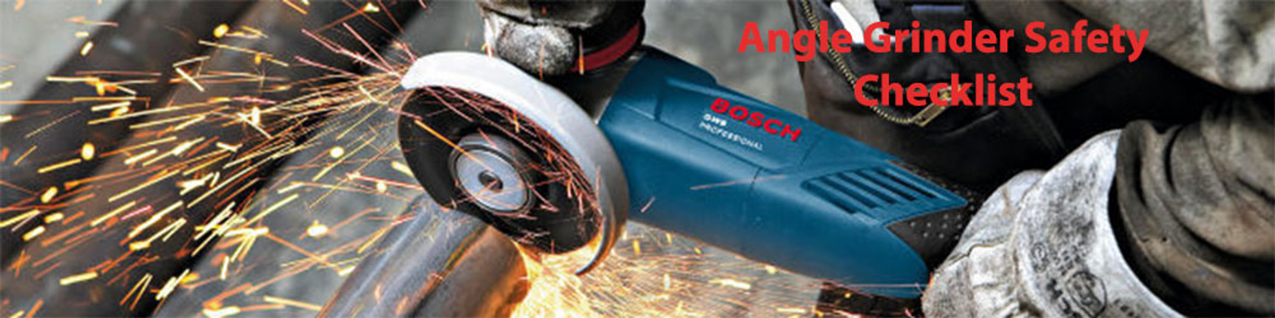 Angle Grinder Safety Checklist Toolstop