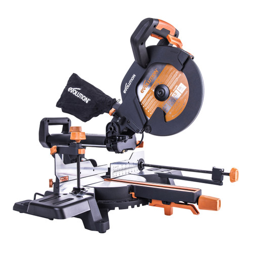 Evolution R255SMS+ TCT Multi-Material Sliding Mitre Saw 255mm / 10 Inch 240V - 12 Evolution R255SMS+ TCT Multi-Material Sliding Mitre Saw 255mm / 10 Inch 240V - 12