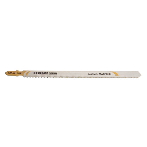 Dewalt DT2084 Extreme 180mm Long Life Bi-Metal Jigsaw Blades (Pack of 5) - 1 Dewalt DT2084 Extreme 180mm Long Life Bi-Metal Jigsaw Blades (Pack of 5) - 1