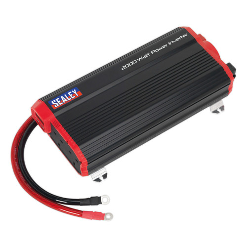 Buy Sealey PI2000 Power Inverter Modified Sine Wave 2000W 12V DC - 240V 50HZ at Toolstop Buy Sealey PI2000 Power Inverter Modified Sine Wave 2000W 12V DC - 240V 50HZ at Toolstop