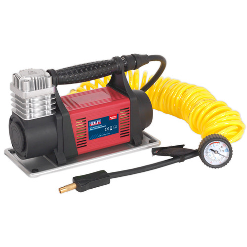 Buy Sealey MAC06 Heavy-Duty Mini Air Compressor 12V at Toolstop