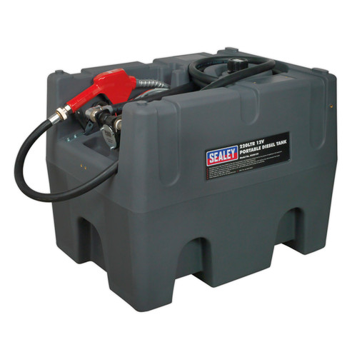 Buy Sealey D22012V Portable Diesel Tank 220ltr 12V at Toolstop