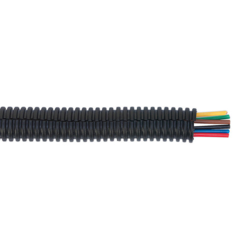 Buy Sealey CTS12200 Convoluted Cable Sleeving Split &empty;12-16mm 200mtr at Toolstop