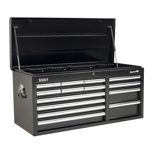 Buy Sealey AP41149B Topchest 14 Drawer With Ball Bearing Runners Heavy-Duty - Black at Toolstop