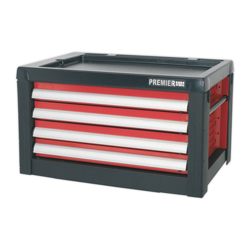 Buy Sealey AP2401 Topchest 4 Drawer With Ball Bearing Runners at Toolstop Buy Sealey AP2401 Topchest 4 Drawer With Ball Bearing Runners at Toolstop