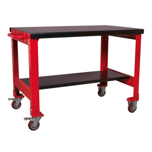 Buy Sealey AP1100M Mobile Workbench 2-Level at Toolstop