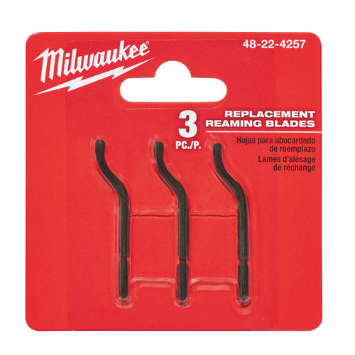 Buy Milwaukee 48224257 Reaming Blades Packet of 3 at Toolstop