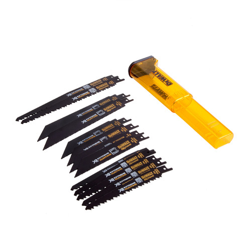 Dewalt DT99550 XR Flex Volt 13 Piece Reciprocating Saw Blade Set - 4 Dewalt DT99550 XR Flex Volt 13 Piece Reciprocating Saw Blade Set - 4