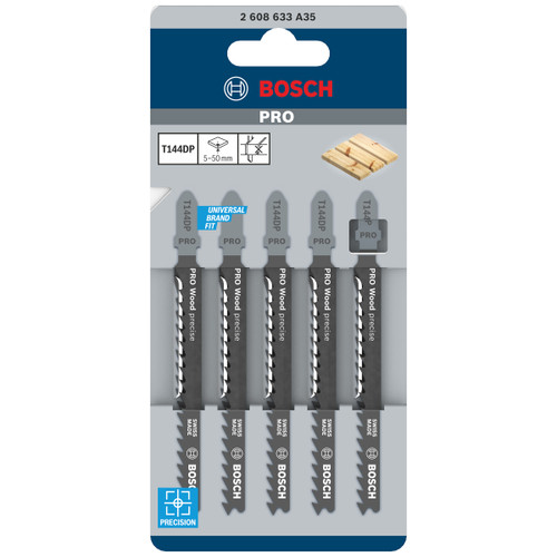 Bosch T144DP PRO Precise Jigsaw Blade Packaging