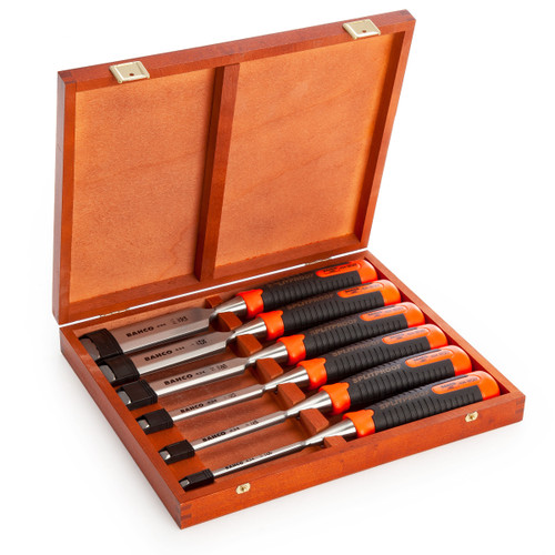 Bahco 434-S6-EUR Bevel Edge Chisel Set (Set of 6) - 4