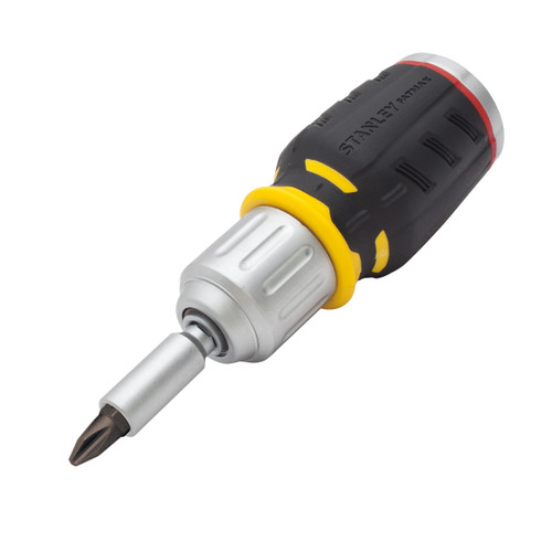 Stanley FMHT0-62688 Fatmax Stubby Ratchet Screwdriver with 6 Bits - 3 Stanley FMHT0-62688 Fatmax Stubby Ratchet Screwdriver with 6 Bits - 3