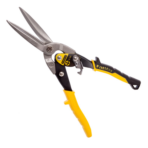 Stanley 2-14-566 FatMax Steel Cutting Aviation Snip - Straight Long Cut 290mm / 11.5 Inch - 6