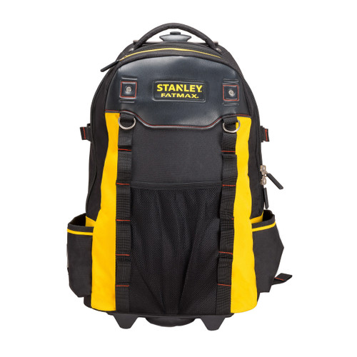 Stanley 1-79-215 FatMax Backpack Toolbag on Wheels with Telescopic Handle and Laptop Compartment - 6