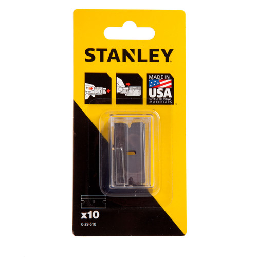 Stanley 0-28-510 Replacement Blades for 0-28-500 Scraper (Pack of 10) - 2 Stanley 0-28-510 Replacement Blades for 0-28-500 Scraper (Pack of 10) - 2