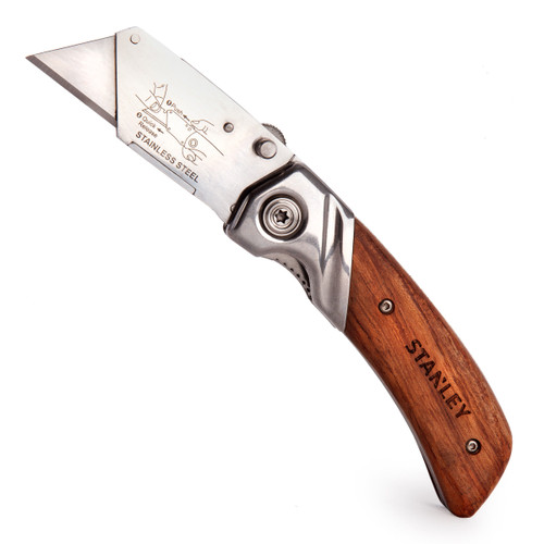 Stanley 0-10-073 Folding Pocket Knife with Wooden Handle - 4