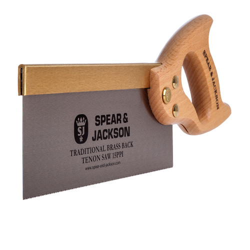 Buy Spear & Jackson 9540B Tenon Saw Traditional Brass Back 10 Inch 15PPI at Toolstop