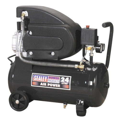 Buy Sealey SAC2420E Compressor 24ltr Direct Drive 2hp at Toolstop