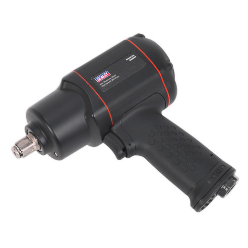 Buy Sealey SA6007 Air Impact Wrench 1/2"Sq Drive Twin Hammer at Toolstop