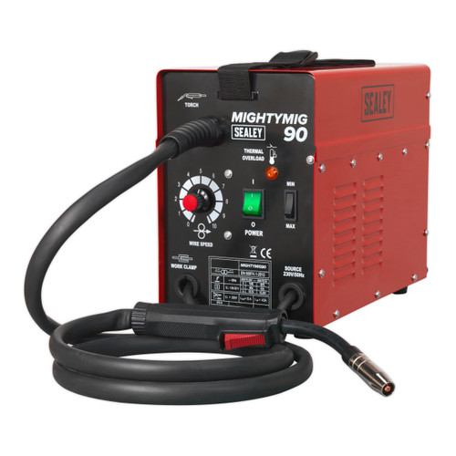 Buy Sealey MIGHTYMIG90 Professional No-Gas Mig Welder 90A 240V at Toolstop