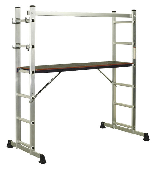 Buy Sealey ASCL2 Aluminium Scaffold Ladder 4-way En 131 at Toolstop