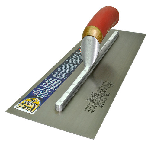 Marshalltown MPB145D Pre-Worn Plasterers Trowel 14in x 5in - 1