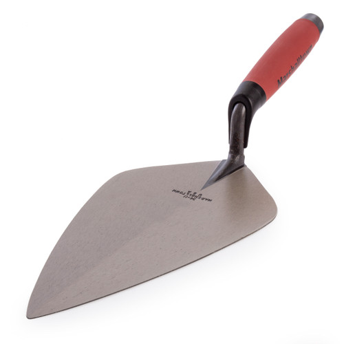 Marshalltown M3411D 11 Inch Wide London Pattern Brick Trowel Durasoft Handle - 4 Marshalltown M3411D 11 Inch Wide London Pattern Brick Trowel Durasoft Handle - 4