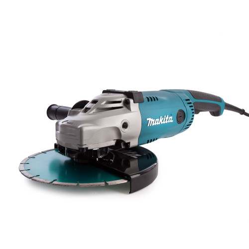 Makita GA9020KD 9in/230mm Angle Grinder C/W Case & Diamond Wheel 110V - 6 Makita GA9020KD 9in/230mm Angle Grinder C/W Case & Diamond Wheel 110V - 6