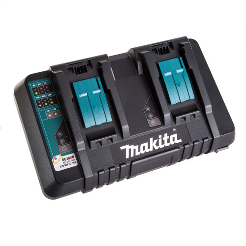 Buy Makita DC18RD Dual Port Charger 7.2 - 18V at Toolstop Buy Makita DC18RD Dual Port Charger 7.2 - 18V at Toolstop