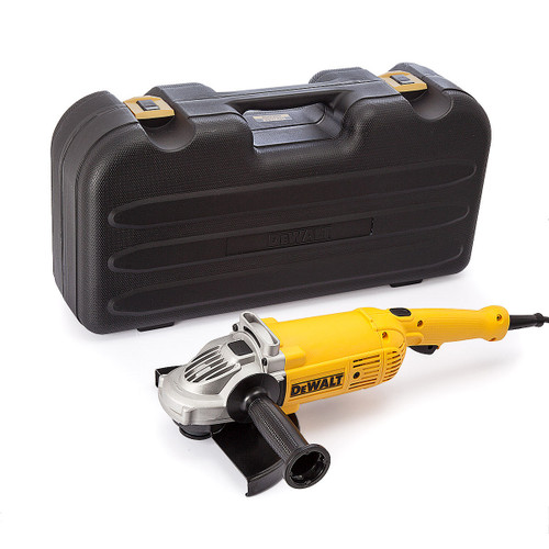 Dewalt DWE492K 2200W Large Angle Grinder 230mm with Kitbox 110V - 4