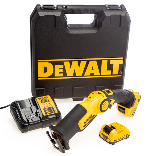 Dewalt DCS310D2 12V Cordless Reciprocating Saw (2 x 2.0Ah Batteries)