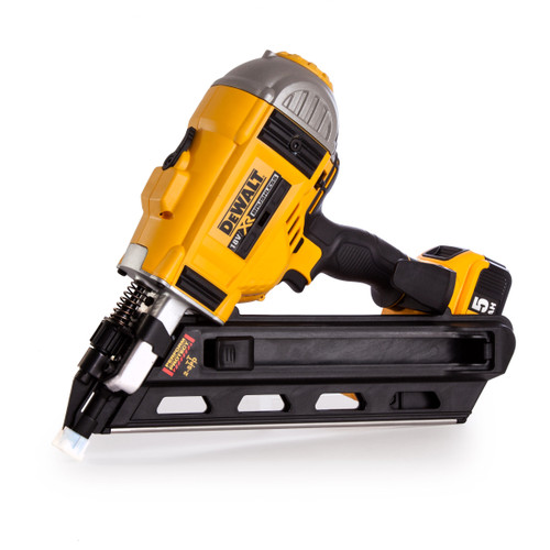 Dewalt DCN692P2 18V XR Cordless li-ion Brushless Framing Nailer in Toughsystem Box (2 x 5Ah Batteries) - 5