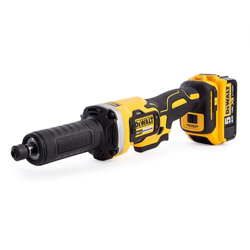 Dewalt DCG426P2 18V XR Brushless Die Grinder 125mm (2 x 5.0Ah Batteries) - 5