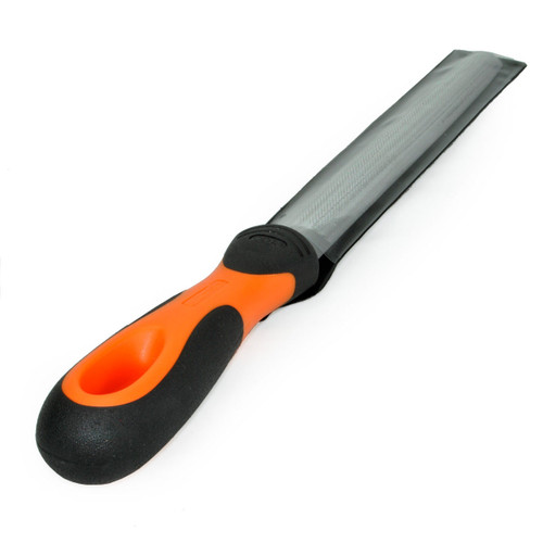Bahco 1-210-08-1-2 Handled Half Round Bastard Cut File 8 Inch / 200mm - 1 Bahco 1-210-08-1-2 Handled Half Round Bastard Cut File 8 Inch / 200mm - 1