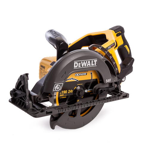Dewalt DCS577N 54V XR Flexvolt High Torque Circular Saw 190mm (Body Only) - 5 Dewalt DCS577N 54V XR Flexvolt High Torque Circular Saw 190mm (Body Only) - 5