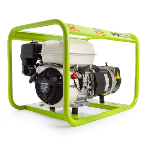 Pramac PX3250 50Hz Honda Powered GP160 Petrol Generator 110V / 240V - 2 Pramac PX3250 50Hz Honda Powered GP160 Petrol Generator 110V / 240V - 2