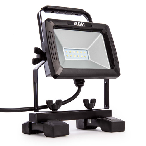 Sealey LED090 Portable Floodlight 10W SMD LED 240V - 2 Sealey LED090 Portable Floodlight 10W SMD LED 240V - 2