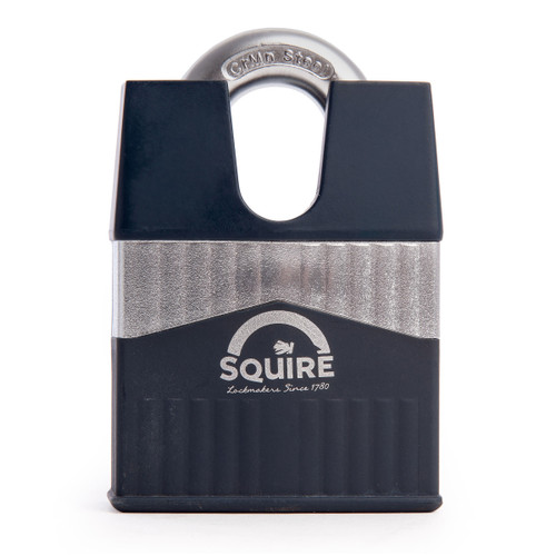 Henry Squire WARRIOR-65CS Closed Shackle Armoured Steel Padlock 65mm - 1