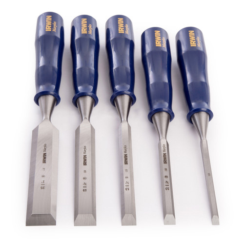 Irwin Marples TM444S5 Blue Chip Bevel Edge Chisel (Pack Of 5) - 2