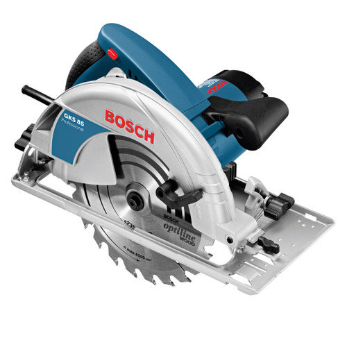 Bosch GKS 85 PRO Circular Saw 9 Inch / 235mm in L-Boxx with 2 Blades 110V - 5