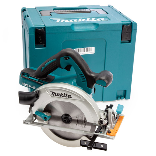 Makita DHS710ZJ Twin 18V LXT 190mm Circular Saw (Body Only) in MakPac Case