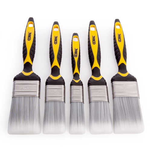 Coral 31505 Shurglide Paint Brush Set (5 Piece) - 2 Coral 31505 Shurglide Paint Brush Set (5 Piece) - 2