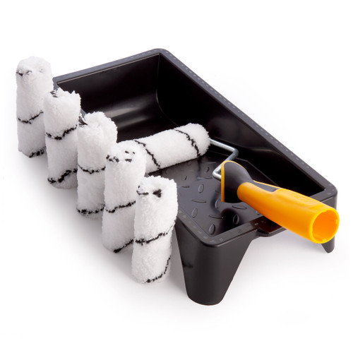 Coral 43400 Emulsion Mini Roller Kit for Small Spaces (8 Piece) - 2