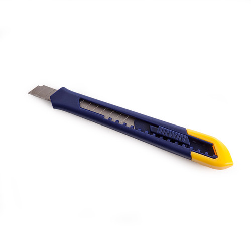 Buy Irwin 10506546 9mm Snap Off Knife at Toolstop Buy Irwin 10506546 9mm Snap Off Knife at Toolstop