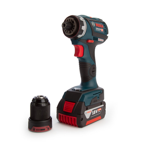 Bosch GSR 18V-60 FC Professional FlexiClick Heavy Duty Drill Driver (2 x 5.0Ah Batteries) - 2 Bosch GSR 18V-60 FC Professional FlexiClick Heavy Duty Drill Driver (2 x 5.0Ah Batteries) - 2
